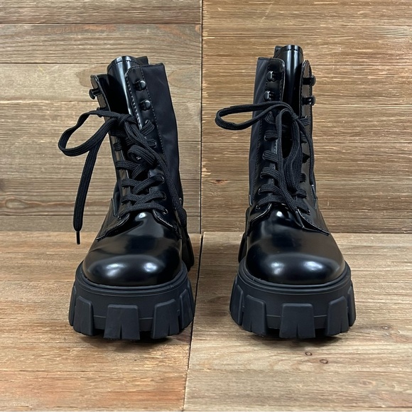 NEW Marc Fisher LTD Happy Combat Boots - Picture 3 of 10